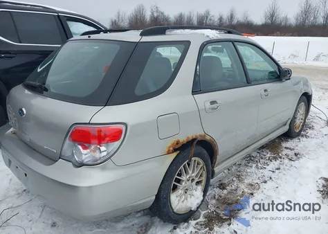 2006 Subaru Impreza 2.5I from USA, damaged, VIN JF1GG67676G816488